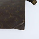 Burberrys Louis Vuitton Monogram Clutch Tas PVC Vintage 3 Set Beige Auth am9305-9