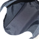 BURBERRY Nova Check Pouch Canvas Beige Silver Auth am9306V-10