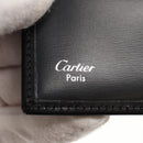 CARTIER Bifold Wallet Leather Black Auth am9307V-17