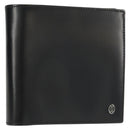 CARTIER Bifold Wallet Leather Black Auth am9307V-1