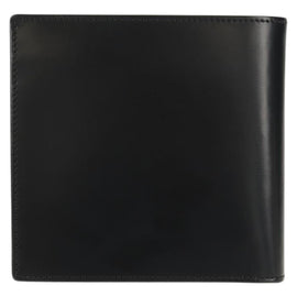 CARTIER Bifold Wallet Leather Black Auth am9307V - 0