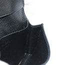 PRADA Card Case Leather Navy Auth am9308V-19