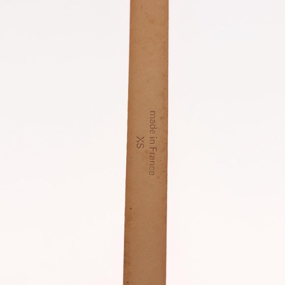 LOUIS VUITTON Florentine Shoulder Strap Leather 35.4"" Beige LV Auth am9312