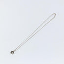 GUCCI Interlocking Necklace Ag925 Silver Auth am9313-2