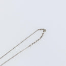 GUCCI Interlocking Necklace Ag925 Silver Auth am9313-6