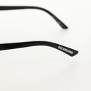 BALENCIAGA Sunglasses plastic Black Auth am9315M-17