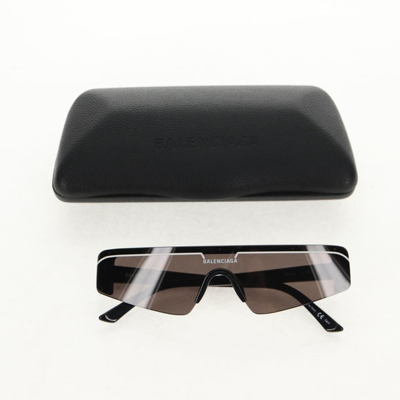 BALENCIAGA Sunglasses plastic Black Auth am9315M