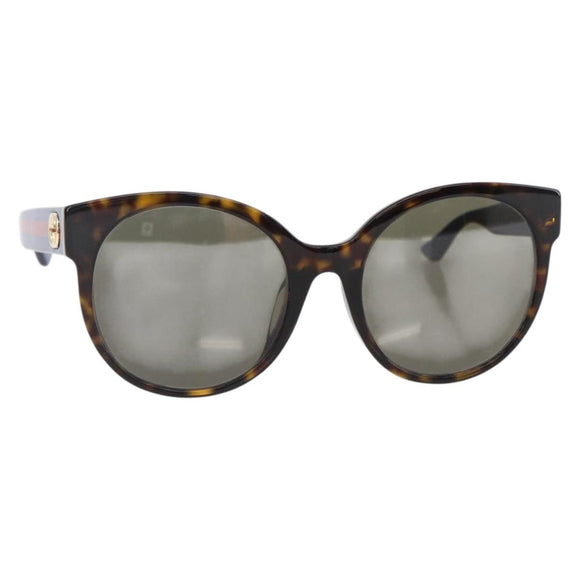 GUCCI Sherry Line Sunglasses plastic Brown Blue Red Auth am9316