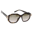 GIVENCHY Sunglasses plastic Khaki Auth am9317-1