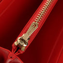 LOEWE Anagram Long Wallet Leather Red Auth am9318V-20