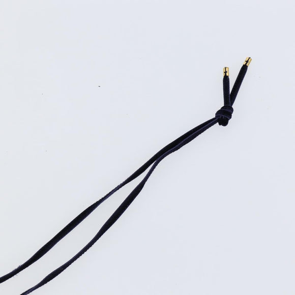 Baccarat Necklace Crystal glass Light Blue Auth am9319