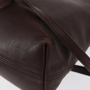 Coach Backpack Leather Brown Gold Auth am9327-19