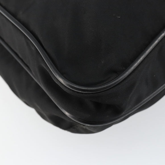PRADA Shoulder Bag Nylon Black Auth am9329
