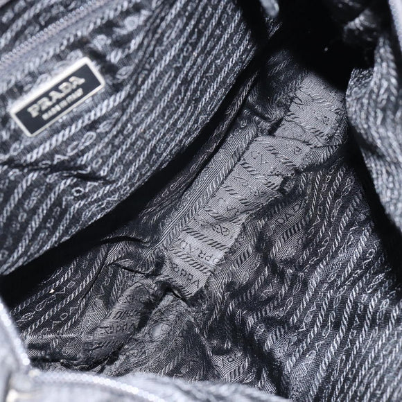 PRADA Shoulder Bag Nylon Black Auth am9329