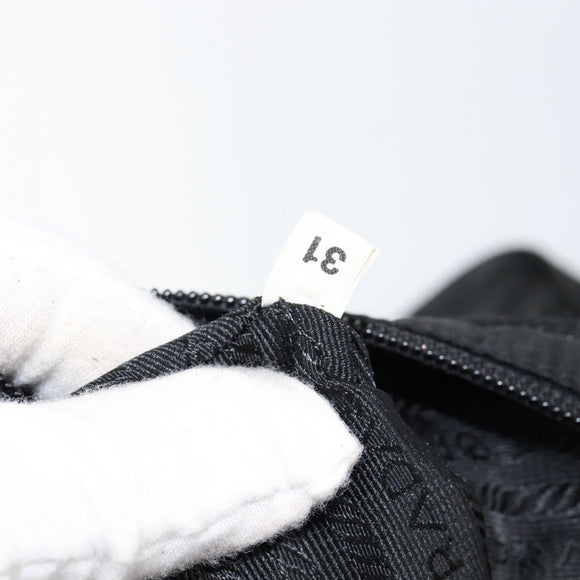 PRADA Shoulder Bag Nylon Black Auth am9329