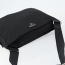 PRADA Shoulder Bag Nylon Black Auth am9329-6