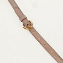 Miu Miu Hand Bag Leather 2way Gold pink beige Auth am9331V-15