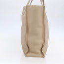 Miu Miu Tote Bag Leather Beige Auth am9332V-4