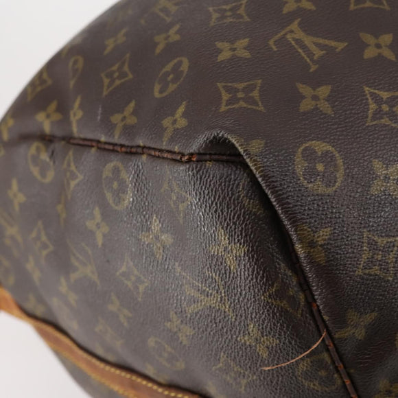 LOUIS VUITTON Monogram Keepall Bandouliere 60 Boston Bag M41412 LV Auth am9333