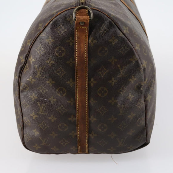 LOUIS VUITTON Monogram Keepall Bandouliere 60 Boston Bag M41412 LV Auth am9333