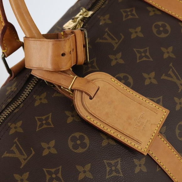 LOUIS VUITTON Monogram Keepall 60 Boston Bag M41422 LV Auth am9334