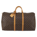 LOUIS VUITTON Monogram Keepall 60 Boston Bag M41422 LV Auth am9334-13