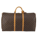 LOUIS VUITTON Monogram Keepall 60 Boston Bag M41422 LV Auth am9334-2