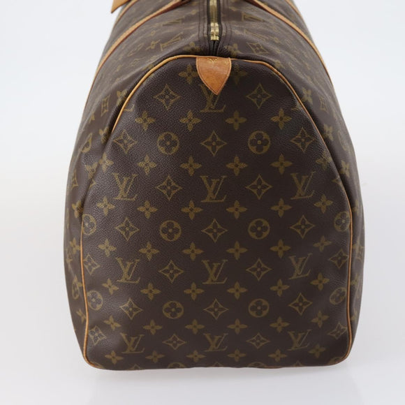 LOUIS VUITTON Monogram Keepall 60 Boston Bag M41422 LV Auth am9334