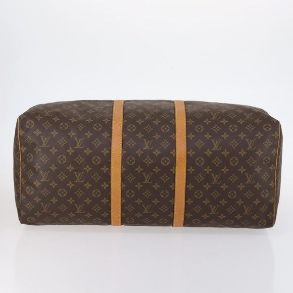LOUIS VUITTON Monogram Keepall 60 Boston Bag M41422 LV Auth am9334