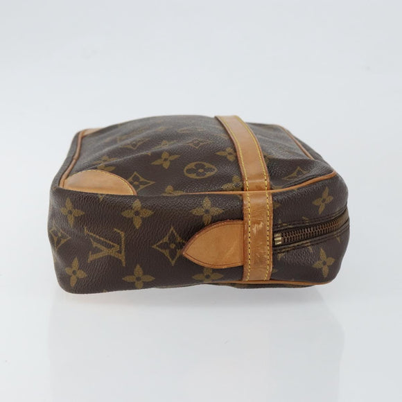LOUIS VUITTON Monogram Compiegne 28 Clutch Bag M51845 LV Auth am9335
