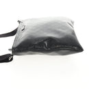 GUCCI GG implementation Shoulder Bag PVC Black Silver 201446 Auth am9344V-3