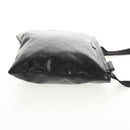 GUCCI GG implementation Shoulder Bag PVC Black Silver 201446 Auth am9344V-4