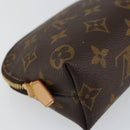 LOUIS VUITTON Monogram Pochette Cosmetic PM Pouch M43998 LV Auth am9346-16