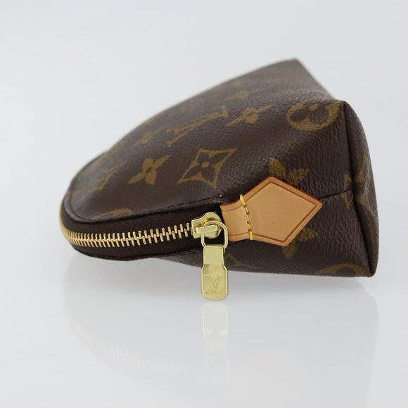 LOUIS VUITTON Monogram Pochette Cosmetic PM Pouch M43998 LV Auth am9346
