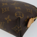 LOUIS VUITTON Monogram Pochette Cosmetic PM Pouch M43998 LV Auth am9346-7