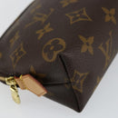 LOUIS VUITTON Monogram Pochette Cosmetic PM Pouch M43998 LV Auth am9346-14