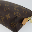 LOUIS VUITTON Monogram Pochette Cosmetic PM Pouch M43998 LV Auth am9347-15