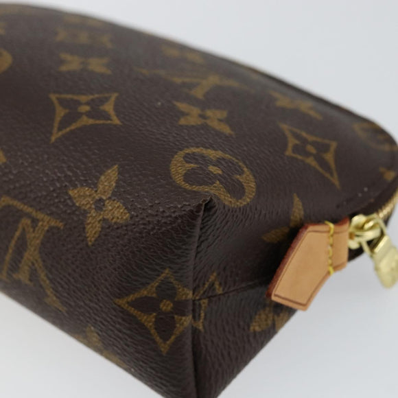 LOUIS VUITTON Monogram Pochette Cosmetic PM Pouch M43998 LV Auth am9347