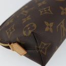 LOUIS VUITTON Monogram Pochette Cosmetic PM Pouch M43998 LV Auth am9347-16