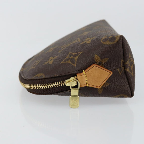 LOUIS VUITTON Monogram Pochette Cosmetic PM Pouch M43998 LV Auth am9347