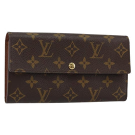 LOUIS VUITTON Monogram Pochette Porte Monnaie Credit Wallet M61726 Auth am9348V