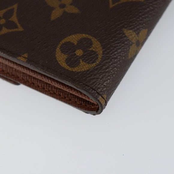 LOUIS VUITTON Monogram Pochette Porte Monnaie Credit Wallet M61726 Auth am9348V