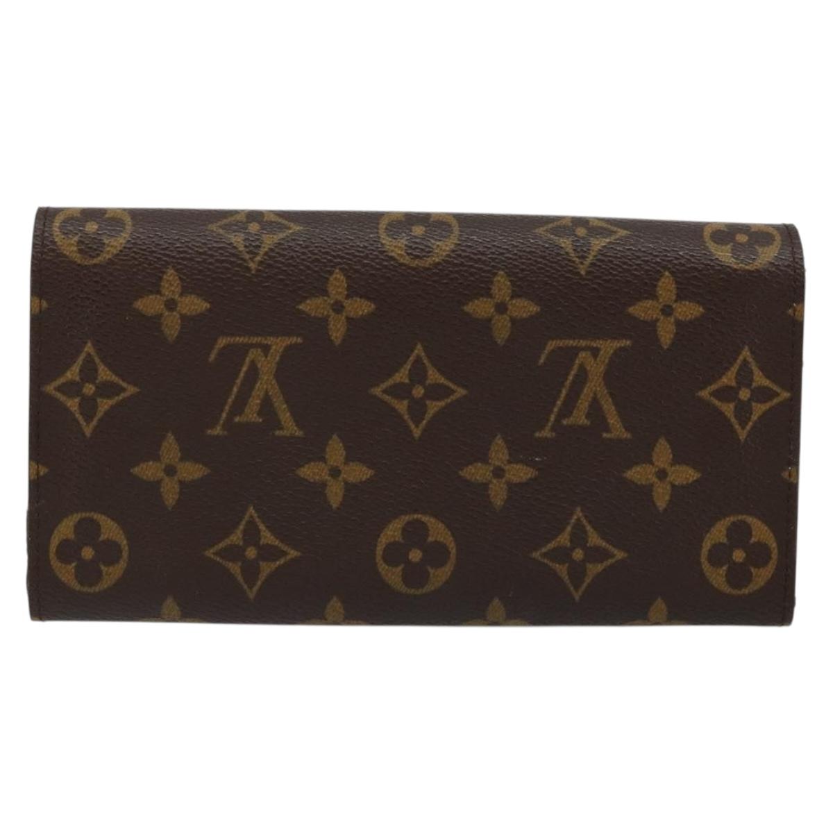 LOUIS VUITTON Monogram Pochette Porte Monnaie Credit Wallet M61726 - Main Image