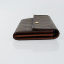 LOUIS VUITTON Monogram Pochette Porte Monnaie Credit Wallet M61726 Auth am9348V-3