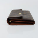LOUIS VUITTON Monogram Pochette Porte Monnaie Credit Wallet M61726 Auth am9348V-4