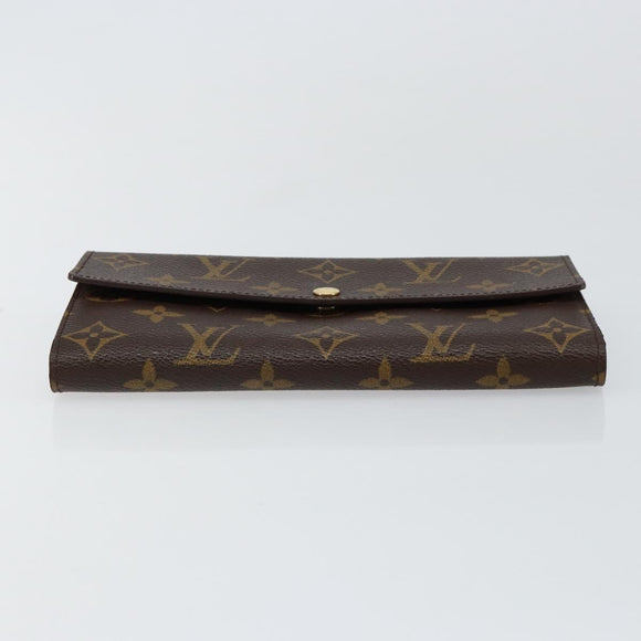 LOUIS VUITTON Monogram Pochette Porte Monnaie Credit Wallet M61726 Auth am9348V
