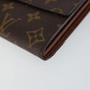 LOUIS VUITTON Monogram Pochette Porte Monnaie Credit Wallet M61726 Auth am9348V-7