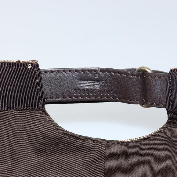 GUCCI GG Canvas baseball Cap M Beige Red Green 200035 Auth am9353