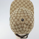 GUCCI GG Canvas baseball Cap M Beige Red Green 200035 Auth am9353-6