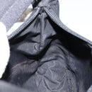 PRADA Hand Bag Nylon Black Silver Auth am9354-20